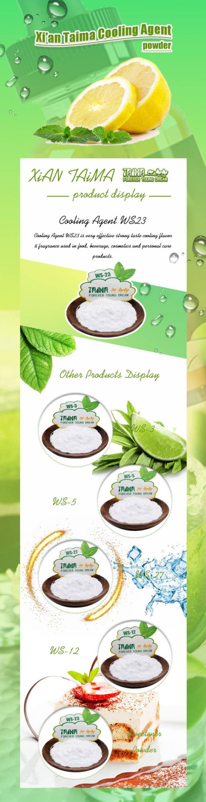Cooling Agent Powder WS-23 WS-12 WS-5 1