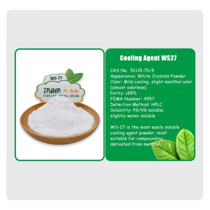 Taima Cooling Agent Ws-27 Koolada Ws-23 Mint Flavor&fragrance Cooling Additives Ws-5 1
