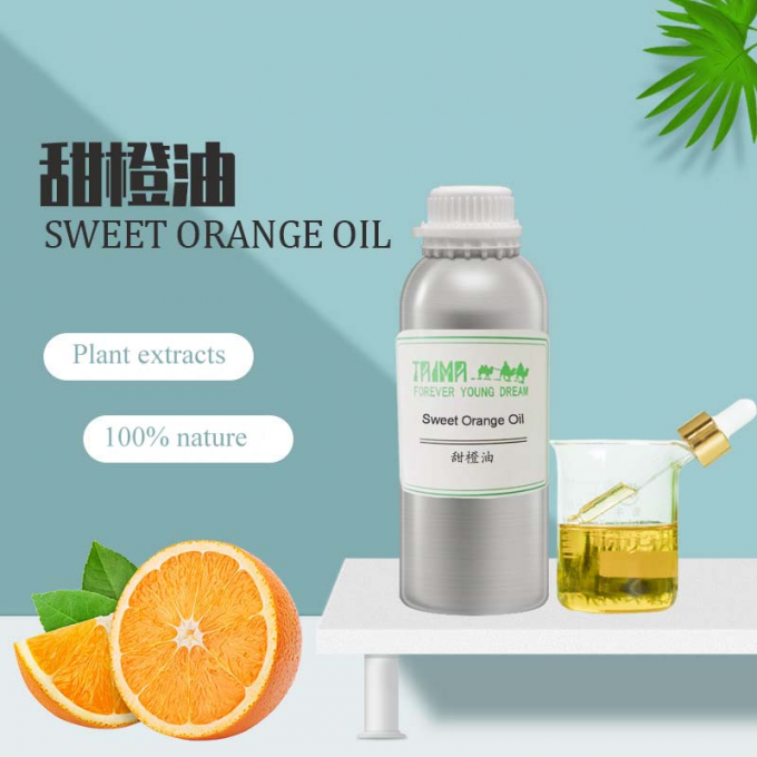HPLC Flavor Food Grade Additives Sweet Orange Peeling Oil For Whitening CAS 8028-48-6 1