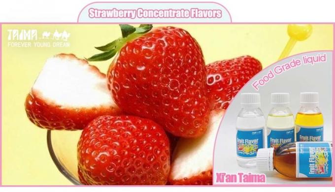 Concentrated Strawberry Fruit Flavors For E Liquid 0