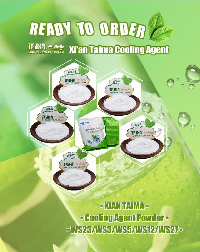 E Liquid Cooling Flavor Cooling Agent Powder For Food Grade Additive 0