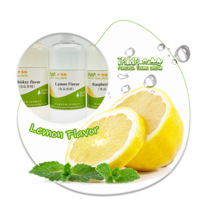 Food Grade Additives Superior Lemon Oil Flavors for Food and Cosmetics Manufacturing
