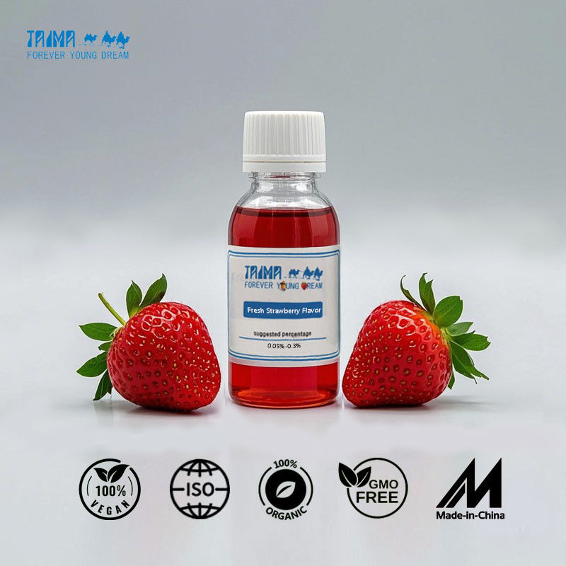 Fresh Strawberry Flavor,True Extraction Liquid And Powdered Flavor Derived From Natural Strawberries