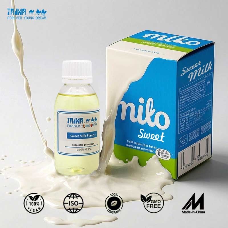 Sweet Milk Flavor Dairy - Based Concentrated Artificial Essence with Free Samples