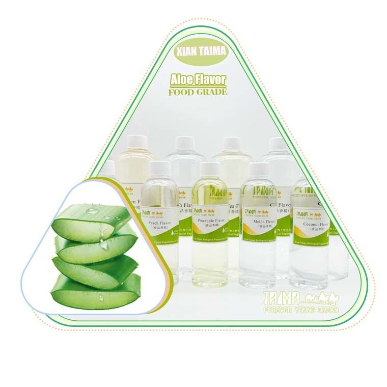 Food Grade Aloe Flavor Liquid with 99% Purity and 3 Years Shelf Life for Beverages and Baking