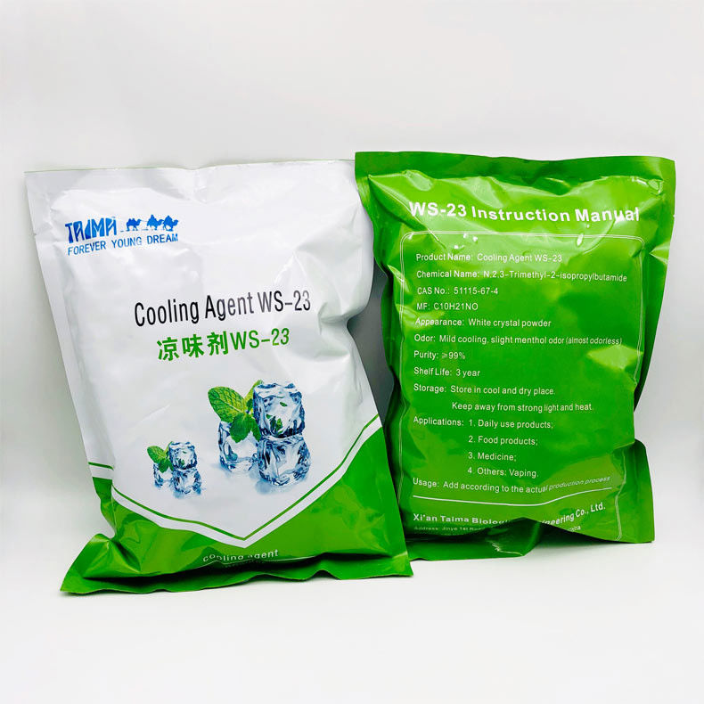 High Purity 99% Food Grade WS-3 Koolada Cooling Agent with Long Lasting Cooling Effect for Beverage and E-Cigarette Juice