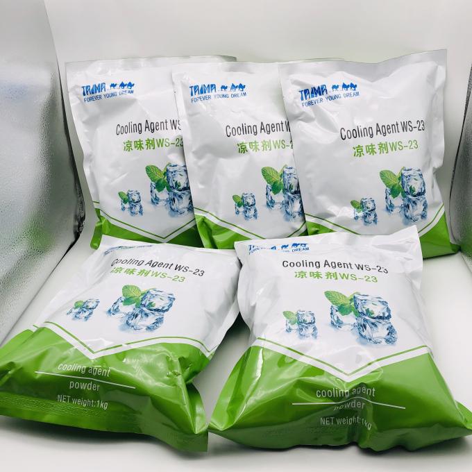 White Crystals Menthol Coolant Ws-5 Koolada For Food Industry 0
