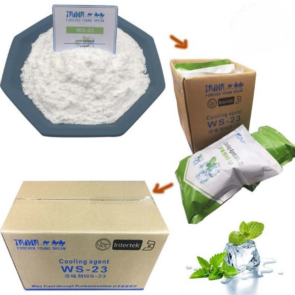 White Crystals WS-23 Powdered Cooling Agent Cas 51115-67-4 7