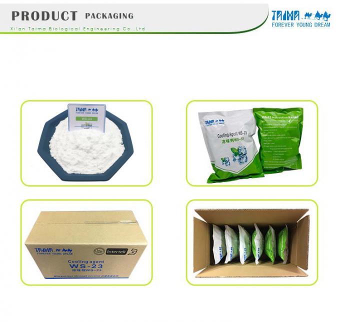 Halal Food Additive Ws-23 Cooling Agent Powder Cas 51115-67-4 2