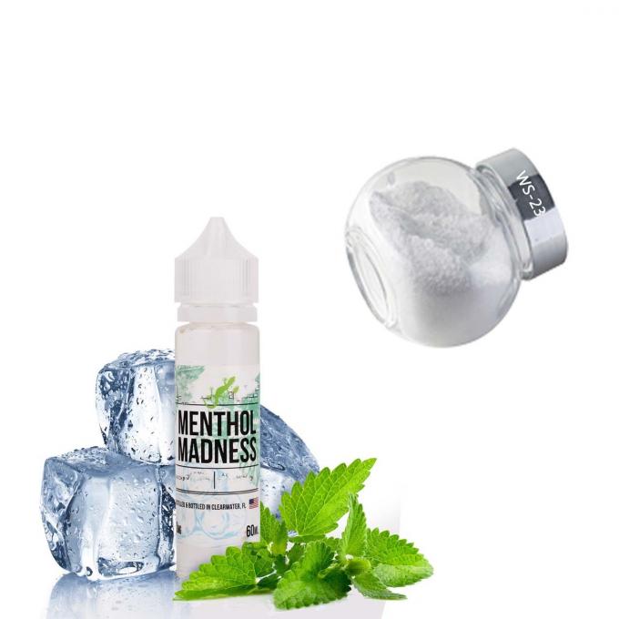 White Crystal 99% Purity Cooling Agent WS27 For Flavours and Fragrances 1