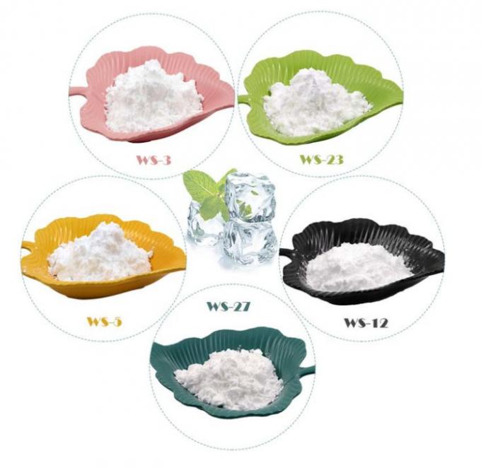 White Crystals WS12 Cooling Agent Powder CAS 68489-09-8 99% Purity 1