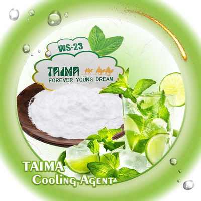 China Mild Menthol Like Odor Propylene Glycol Vegetable Oils Solubility WS-23 Cooling Agent