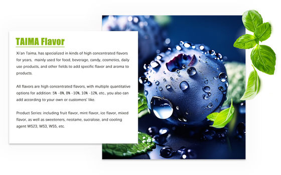 China Taima Popular Vape Flavor Blueberry Flavour Free Provide Samples