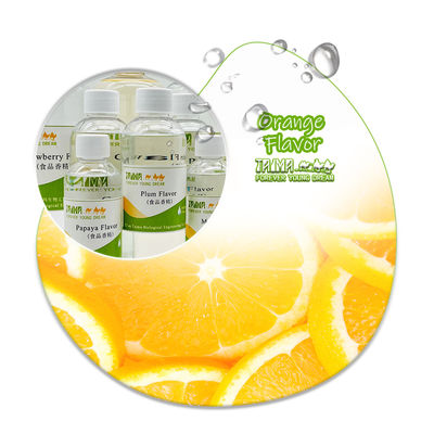 China Food Grade Orange Flavor Liquid with 99% Purity and 3 Years Shelf Life for Beverages and Baking