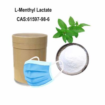 buy White Crystalline Food Grade Cooling Powder Cas 61597-98-6 L-Menthyl Lacetate online manufacturer