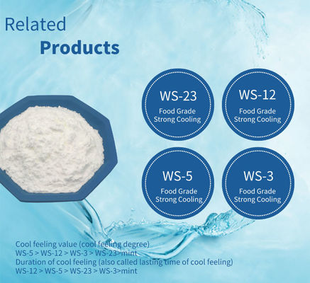 buy Cosmetics White Crystalline Mint Gum Ws23 Cooling Agent online manufacturer