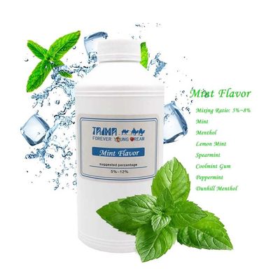 buy High Concentrate Mint Vape Juice Flavors Liquid 200ml PG VG Based online manufacturer