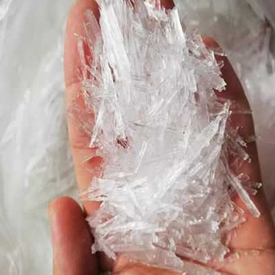 China 3ppm Colourless Crystals Menthol Cooling Agent Food Grade 99% DL CAS 89-78-1