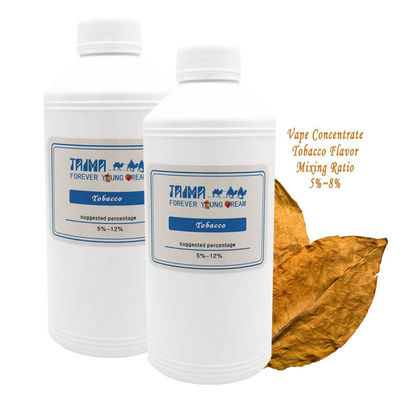 China Unflavored Concentrate Tobacco Vape Juice Flavors Zero Nicotine E Liquid